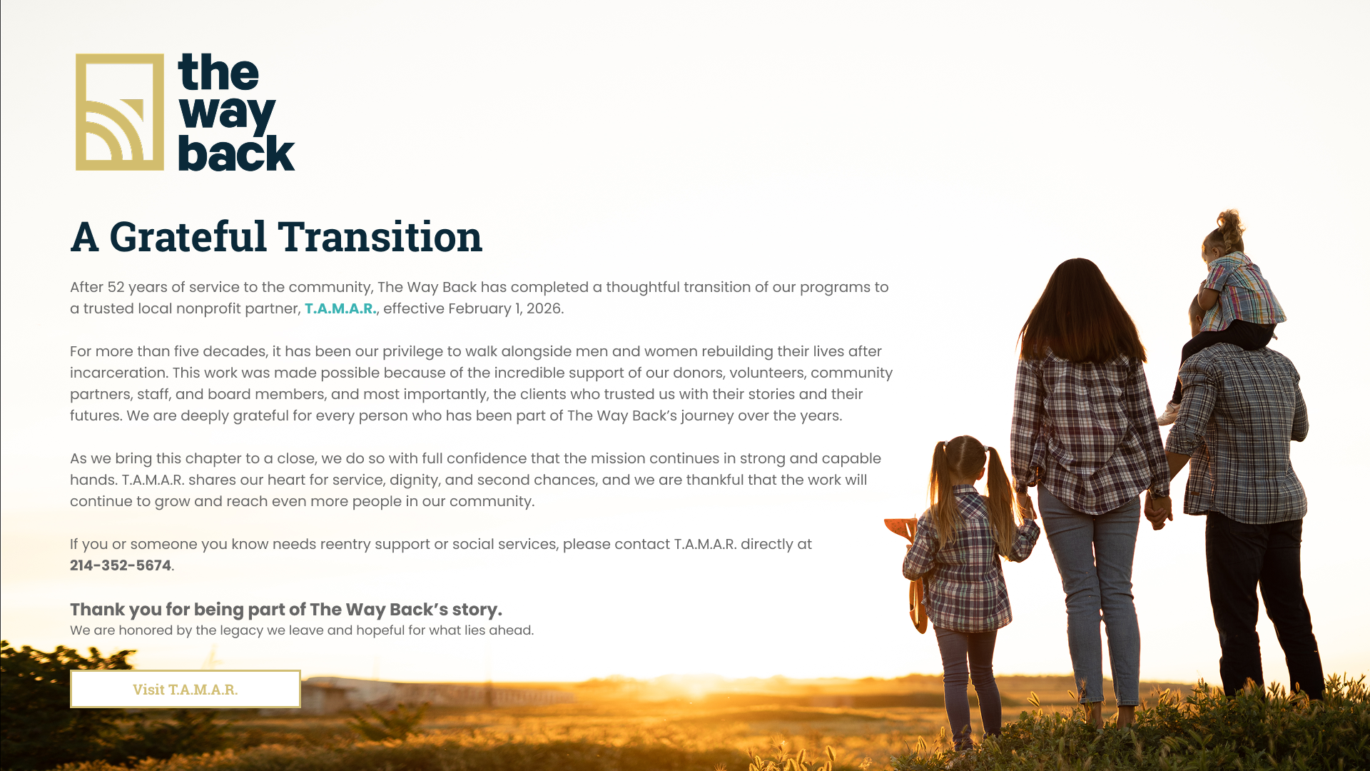 The Way Back Transition Landing Page (1)